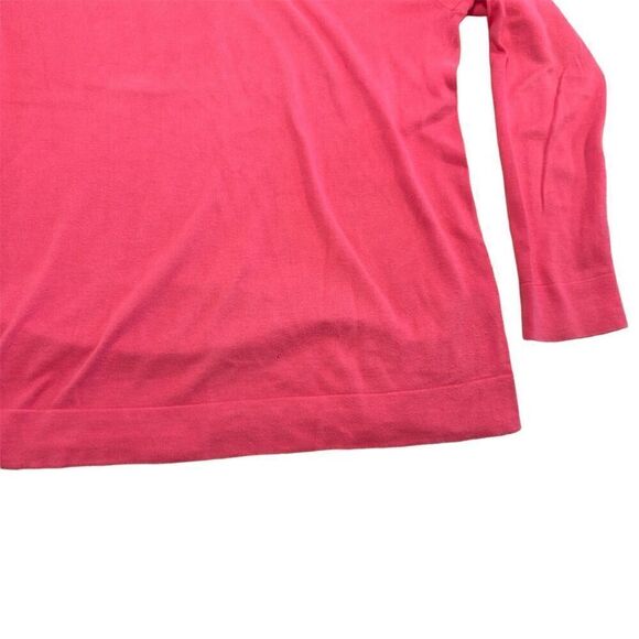 J. by J. Crew Women's Pink Long Sleeve Pullover Sweater Size M‎ - Picture 4 of 6